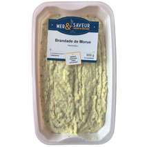Brandade de morue 30% barquette 900g