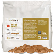 Chocolat blond de couverture Bianco Caramel 35% pistoles 1kg
