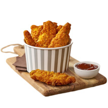 Chunks de filet de poulet croustillants 1kg