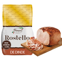 Roasted turkey breast rostello vacuum packed ±5kg