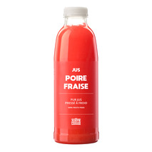 Pressed apple pear strawberry raspberry juice 70cl