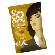 Chips locavores nature sachet 125g