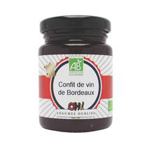 Confit de vin de Bordeaux BIO bocal 120g