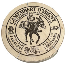 Camembert d'Isigny Sainte-Mère pyrographed 250g