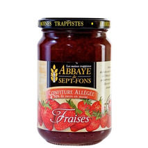 Confiture de fraises allégée 350g