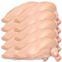 French chicken supreme vacuum packed 10x±200g