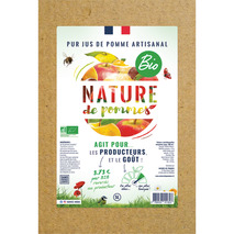 Organic pressed apple juice BIB 5L