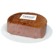 Pâté ardennais LPF on paper plate 2.5kg