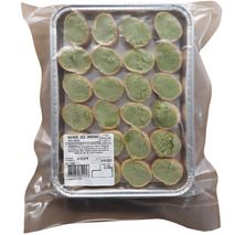 ❆ Crusty pastry of large french grey snail, AOC Charentes Poitou butter and parsley x24