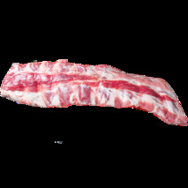 French pork spare ribs vacuum packed ±700g