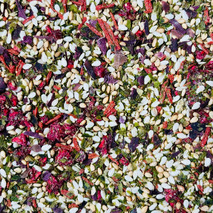 Organic Umamix sesame & seaweed sprinkles | Tomato & Raspberry PET jar 200g