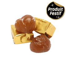 Whole chestnuts in gold envelopes 1kg