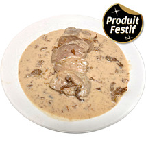 Filet mignon de porc sauce aux girolles poche 2kg