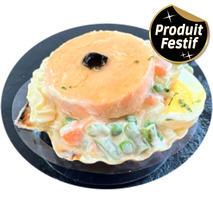 Salmon & vegetable medley shell 5x180g