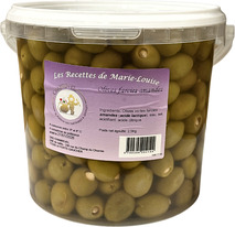Olive verte farcie aux amandes seau 2,5kg
