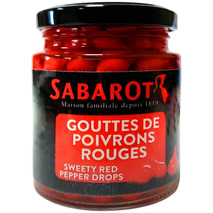 Goutte de poivrons rouges bocal 230g