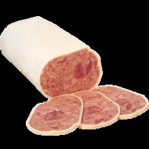 Museau de porc bardé avec médaillon de langue porc français ±3kg