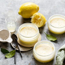 Corsican lemon cheesecake in a glass jar 100g