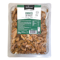 Kebab style sliced roast chicken atm.packed 500g