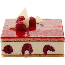 ❆ Raspberry square entremet 35x27cm 2.15kg