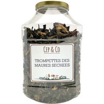 Trompettes de la mort séchées tubo 400g