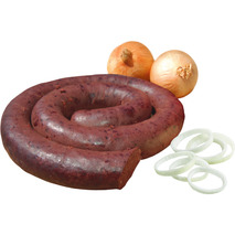 Black pudding with onions french pork vacuum packed ±1.5kg