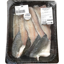 Sea bass fillets 150/190 with skin boneless atm.packed 1.5kg