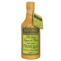 Novello Frutto d'Autunno extra virgin olive oil bottle 50cl + aluminium