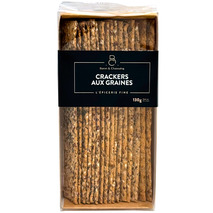 Seeds square long crackers 130g