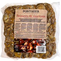 Chestnut pieces vacuum-cooked 1kg