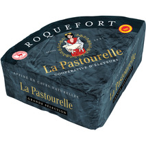 Roquefort La Pastourelle AOP 1/8 au lait cru de brebis ±350g