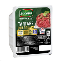 Steak tartare 5%fat Charolais beef atm.packed 180g