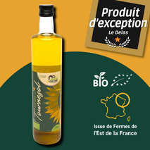 Organic extra vierge oleic sunflower oil 75cl