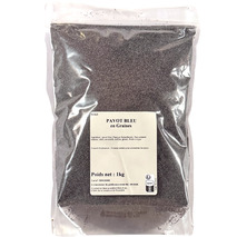 Blue poppy seeds bag 1kg