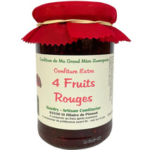 Hand-made red berry jam 370g