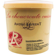 Cooked sauerkraut bucket Label Rouge 10kg