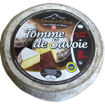 Tomme de Savoie made with raw milk cheese PGI wheel ±1.5kg
