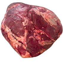 French beef breeds rump steak (Charolais, Limousine, crossbred) vacuum-packed ±9kg ⚖