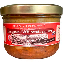 Lasagne with shredded duck jar 320g