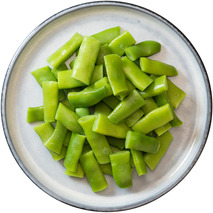 ❆ Romano beans (flat beans) trimmed 2.5kg