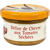 Délice de chèvre aux tomates séchées bocal 90g