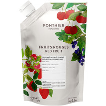 Fresh red berry coulis doypack 1kg