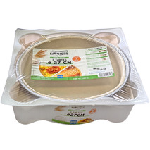 Fond de tarte brisée frais prêt à cuire 27cm x3
