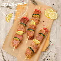 Marinated pork skewers with lemon and thyme LPF x4 ±650g