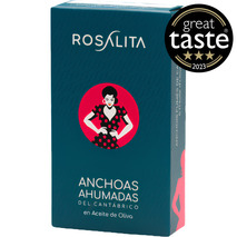 Anchois de Cantabrie Fumés à l'Huile d'Olive 100g