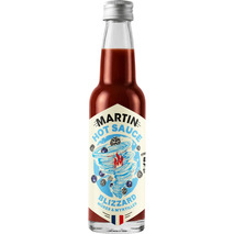 Hot sauce Blizzard piment Habanero mûres myrtilles force 5/12 100g