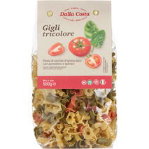 Tomato. spinach and plain tricolor gigli 500g