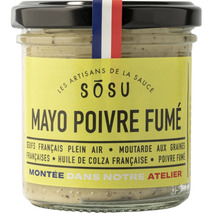 Artisanal mayonnaise with smoked pepper verrine 130g