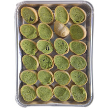 ❆ Crusty pastry of large french grey snail, AOC Charentes Poitou butter and parsley x24