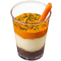 Scallops carrot and apple verrine 4x40g